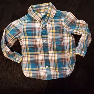 Carter's long sleeved button up shirt